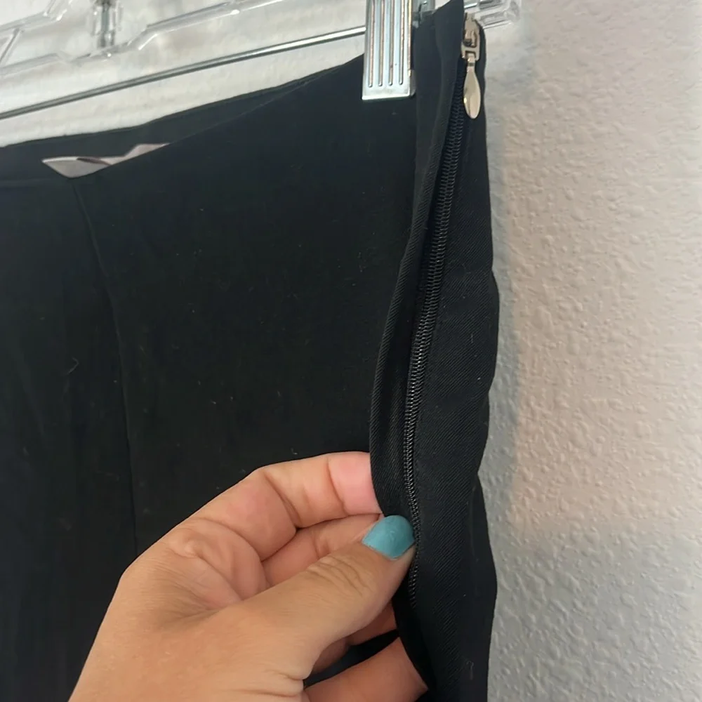 H&M Black High Waist Ankle Pants
